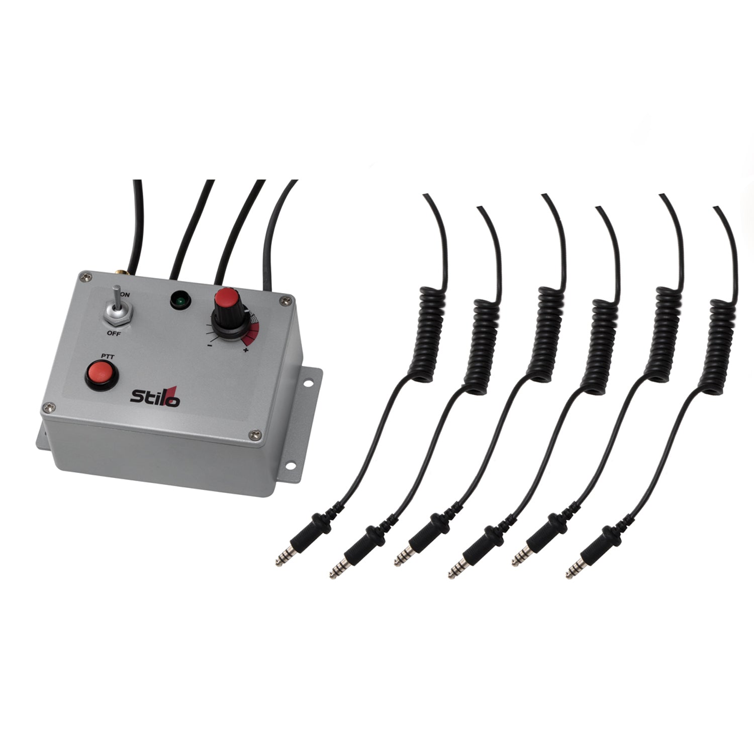 STILO DB0202 Переговорний пристрій Offshore на 6 шоломів, водостійке, радіозв'язок, кнопка PTT Photo-0