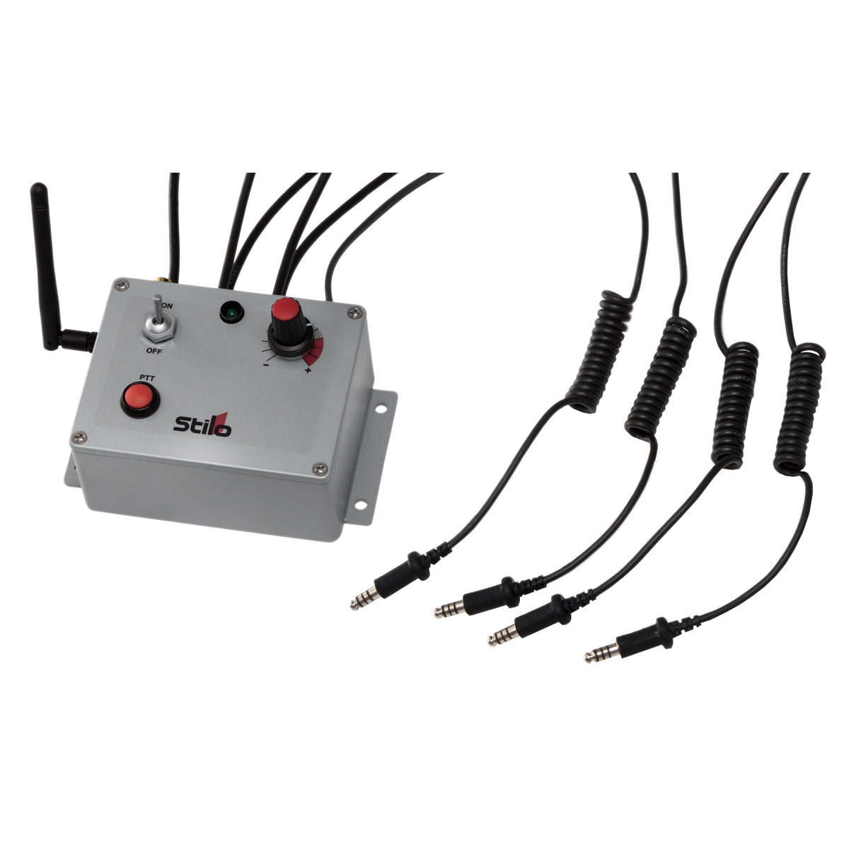 STILO DB0201 Переговорний пристрій Offshore на 4 шолома, водостійке, радіозв'язок, кнопка PTT Photo-0