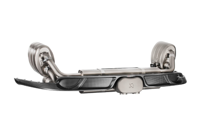 AKRAPOVIC TP-PO991GT3/BOX Резонатор (Titanium) з проклад. і хомутами для PORSCHE 911 GT3 (991.2) Photo-2