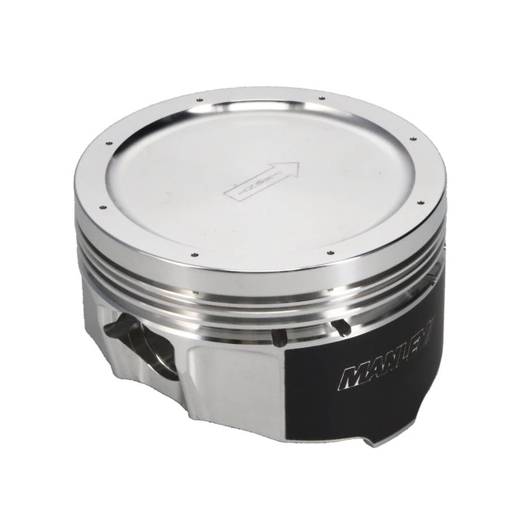 MANLEY 567020CE-8 Комплект поршнів (діаметр циліндра 3.572", компресійна висота 1.220", виїмка 11.00 куб. см) для FORD 4.6L Modular V8 Photo-2