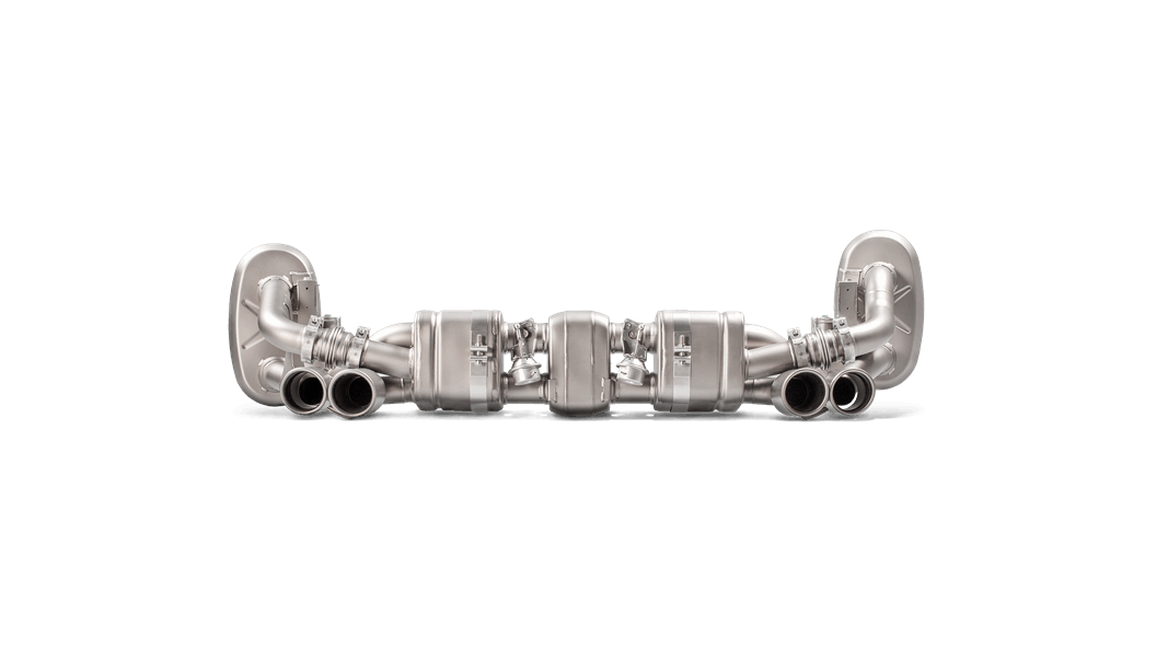 AKRAPOVIC S-PO991SO-HT/1 Задня частина вихлопної системи Slip-On PORSCHE 911 Carrera S/4/4S/GTS (991) Photo-0