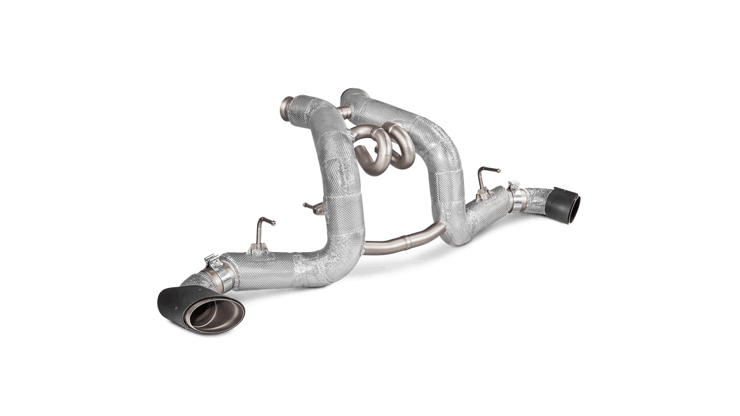 AKRAPOVIC S-MC/TI/3 Задня частина вихлопної системи Slip-On MCLAREN 570S/570S SPIDER/570GT 2016 Photo-0