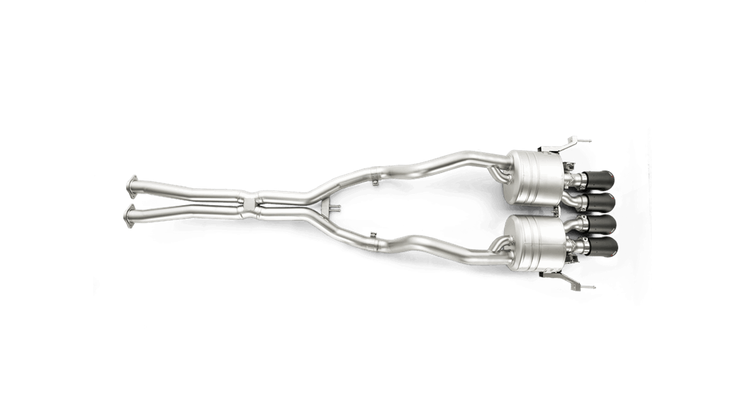 AKRAPOVIC S-CO / TI / 2 Вихлопна система Evolution Line CHEVROLET CORVETTE Z06 (C7) 2014 Photo-1
