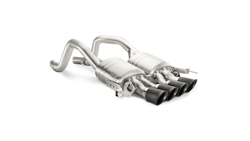 AKRAPOVIC MTP-CO/TI/2 Задня частина вихлопної системи Slip-On для CHEVROLET CORVETTE Z06 (C7) 2014 Photo-0