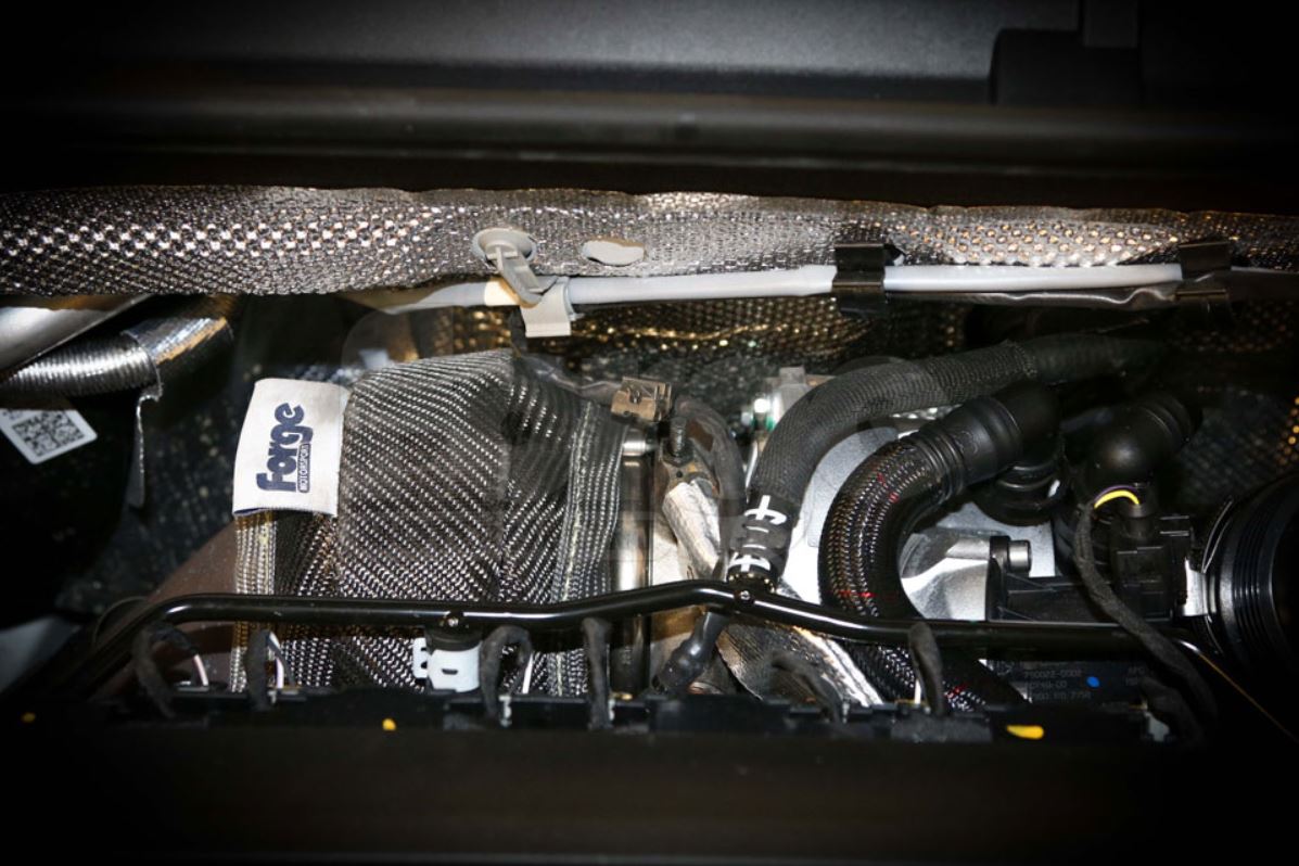 FORGE FMTUBL1 Термо-чохол турбіни для VW GOLF 7 R/ GOLF 7 GTI 2.0 Turbo/ GOLF Mk7.5 GTI/ Mk7.5 R/ AUDI S1 2.0TSI 2015- Photo-2