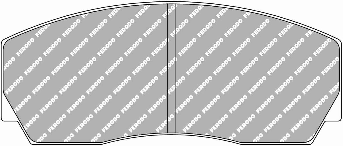FERODO FRP216G Гальмівні колодки DS3.12 для супорта AP Racing CP3307 / CP3620 / Alcon PNF0084X245 Photo-0