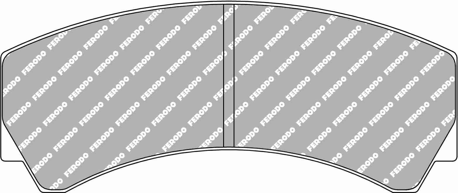 FERODO FRP3018GB Гальмівні колодки DS3.12 для супорта Alcon PNF0084X276 / AP Racing CP2279 / CP3215 Photo-0