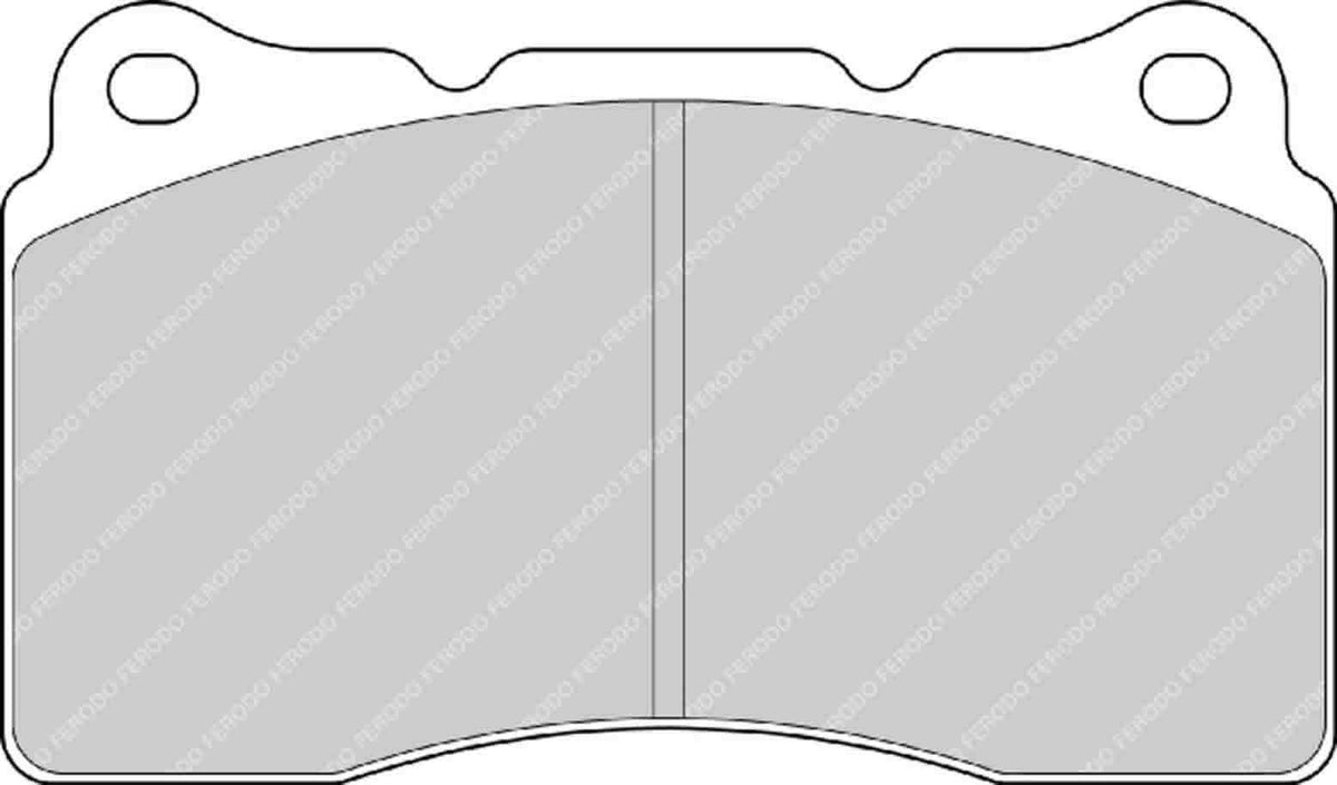 FERODO FRP3067G Передні гальмівні колодки DS3.12 для SUBARU Impreza WRX STI (GR / GH / G3) / TESLA Model S Photo-0