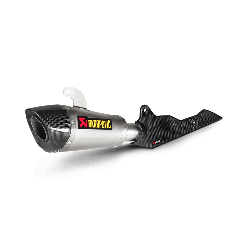 AKRAPOVIC S-S10SO11 - Hasz Вихлопна система Slip-On Line (Titanium) Suzuki GSX-S 1000 / F 2017 Photo-0