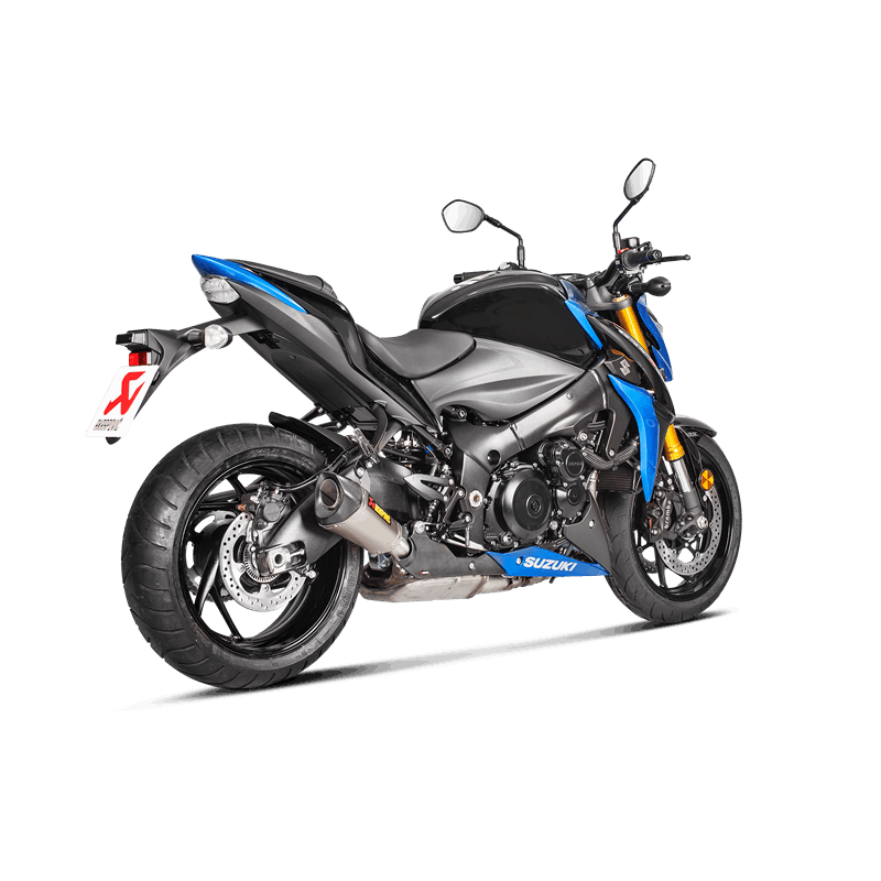 AKRAPOVIC S-S10SO11 - Hasz Вихлопна система Slip-On Line (Titanium) Suzuki GSX-S 1000 / F 2017 Photo-1