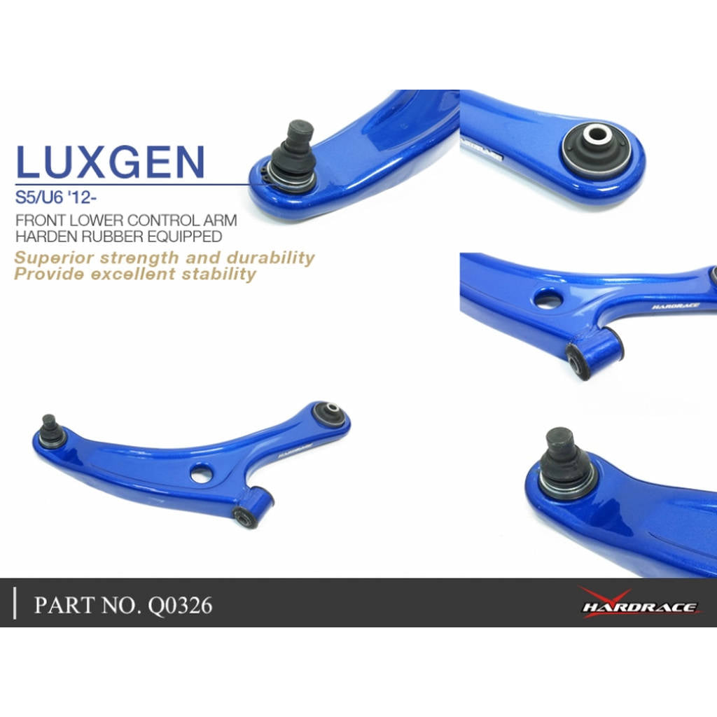 HARDRACE Q0326 Передній нижній важіль 2 шт LUXGEN S5/U6 12- Photo-4