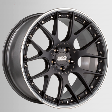 BBS 0711116# Колісний диск CH-RII CH653 Satin Black/Titanium 9x20 PCD 5x120 ET25 CB82,0 PFS Photo-1