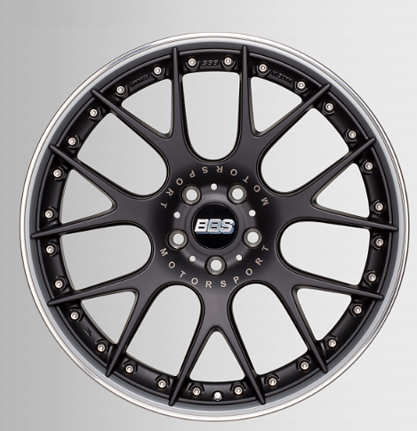 BBS 10022639 Колісний диск CH-RII CH7002 Satin Black / titanium 9,5x22 PCD 5x112 ET30 CB82,0 PFS Photo-2
