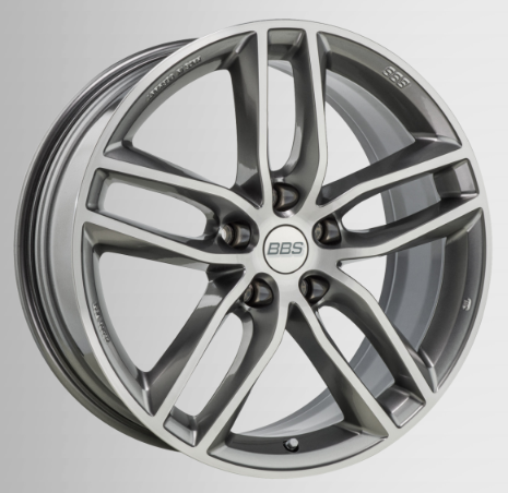 BBS 10018434 Колісний диск SX SX0105 Platinum Silver diamond-cut 8x18 PCD 5x108 ET45 CB70,0 PFS Photo-0