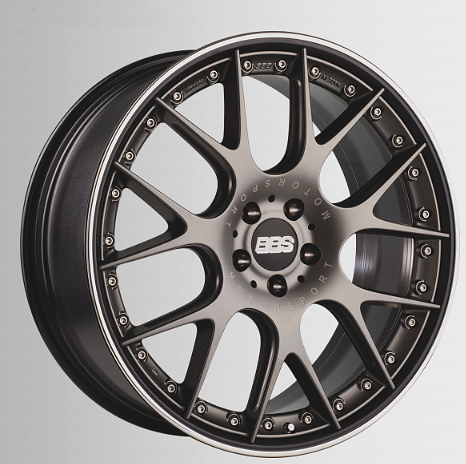 BBS 10015982 Колісний диск CH-RII CH660 Platinum/Black 9x20 PCD 5x112 ET30 CB66,5 Photo-1