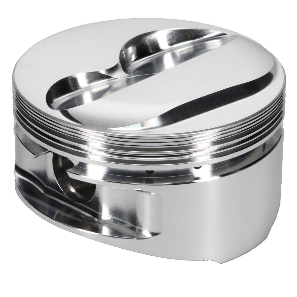 JE 182067L Поршень (діаметр 4.125″, комп. висота 1.250″, 13.00 куб.см) для двигуна CHEVROLET 400 Small Block Photo-4