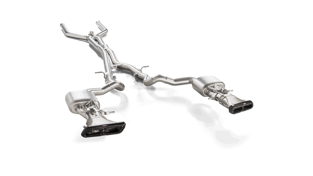AKRAPOVIC MTP-ME/T/5H Вихлопна система Evolution Line (Titanium) для MERCEDES-Benz AMG E63/E63S (W213) Photo-0