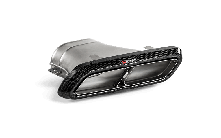AKRAPOVIC TP-CT/46/G Насадки вихлопної системи (Carbon) High Gloss для MERCEDES-Benz AMG E63/E63S (W213) Photo-0