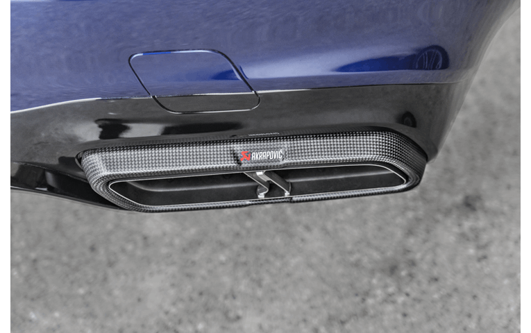 AKRAPOVIC TP-CT/46/M Насадки вихлопної системи (Carbon) Matte для MERCEDES-Benz AMG E63/E63S (W213) 2018+ Photo-2