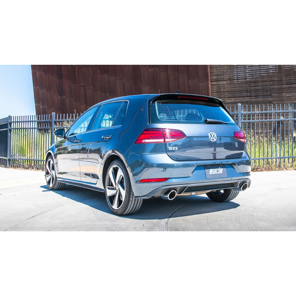 BORLA 140751 Вихлопна система "S-TYPE" TIP: 4 "RD X 9.5" VW GTI MK7.5 2018 2.0L Photo-1