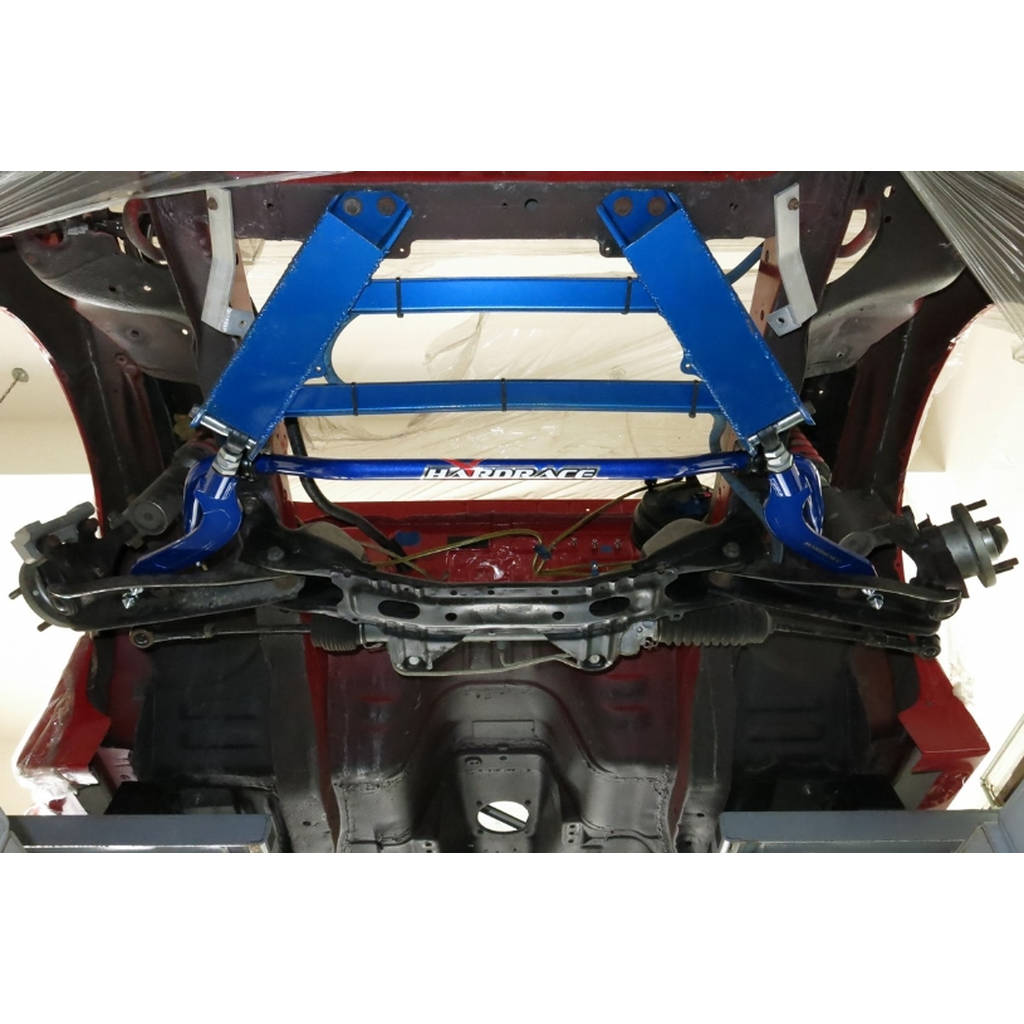 HARDRACE Q0208 Передня натяжна штанга з великим кутом нахилу 2 ШТ/комплект NISSAN SILVIA S13/300ZX Z32 Photo-8