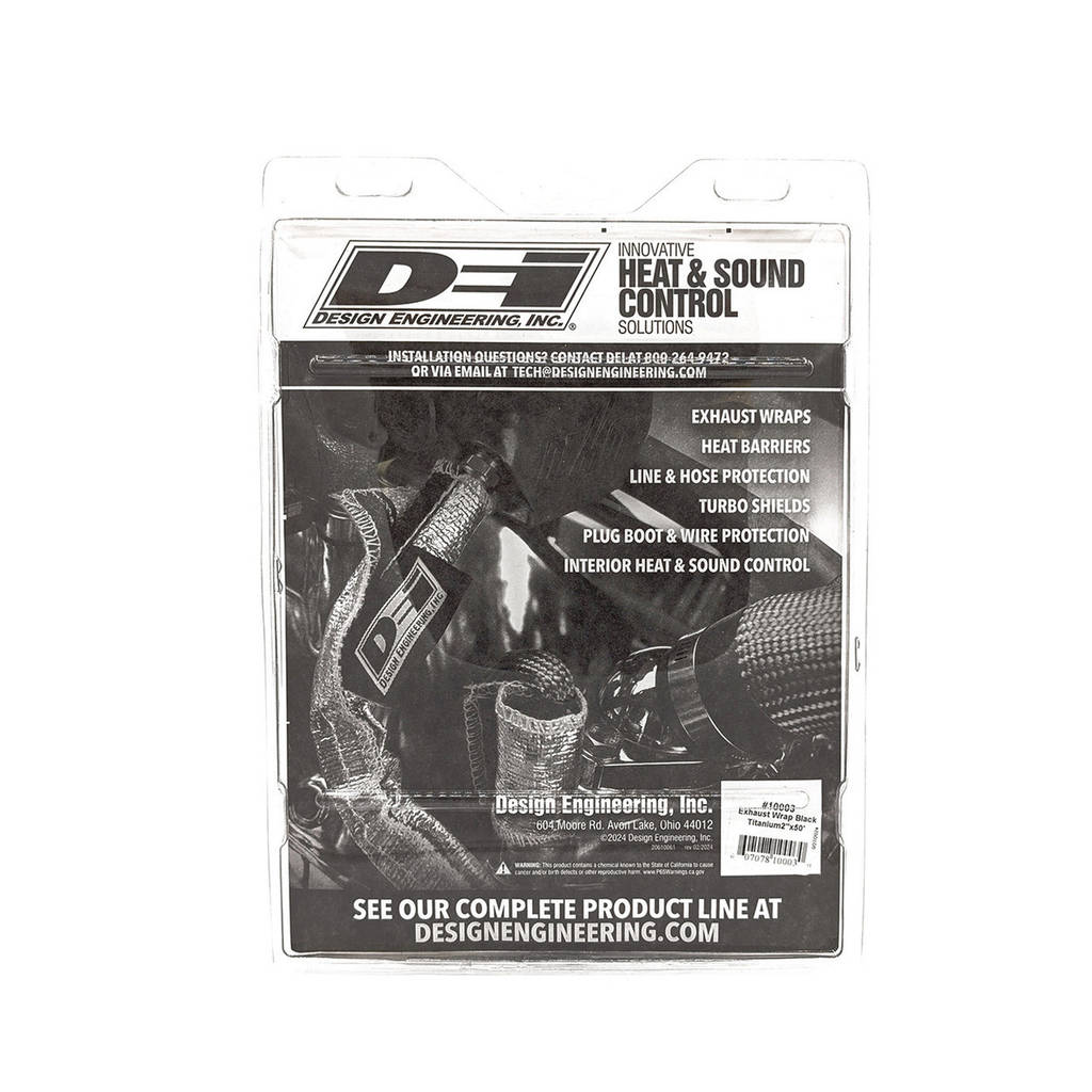 DEI 010003 Термолента Titanium Black 5.08см x 15.2м (2 "x 50ft) Photo-2