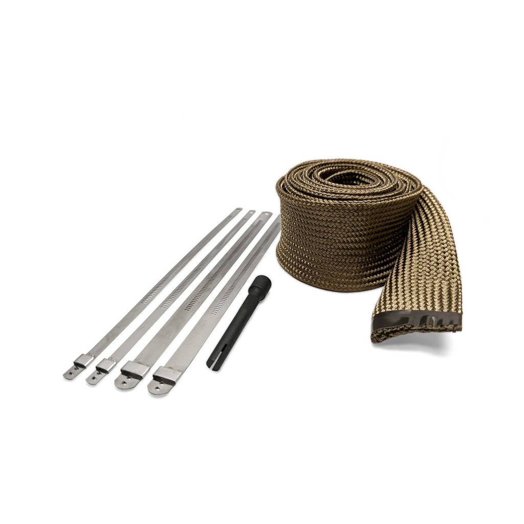 DEI 010022 Powersport Exhaust Sleeve комплект-Titanium Photo-0
