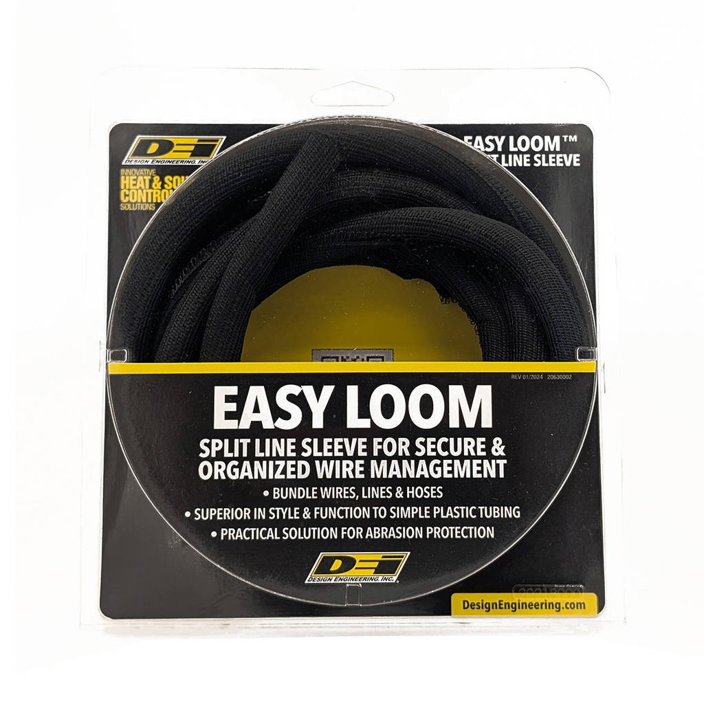 DEI 010666 Захист шлангів Split Wire Sleeve Easy Loom 10mm-3/8 "x 10 'Black Photo-6