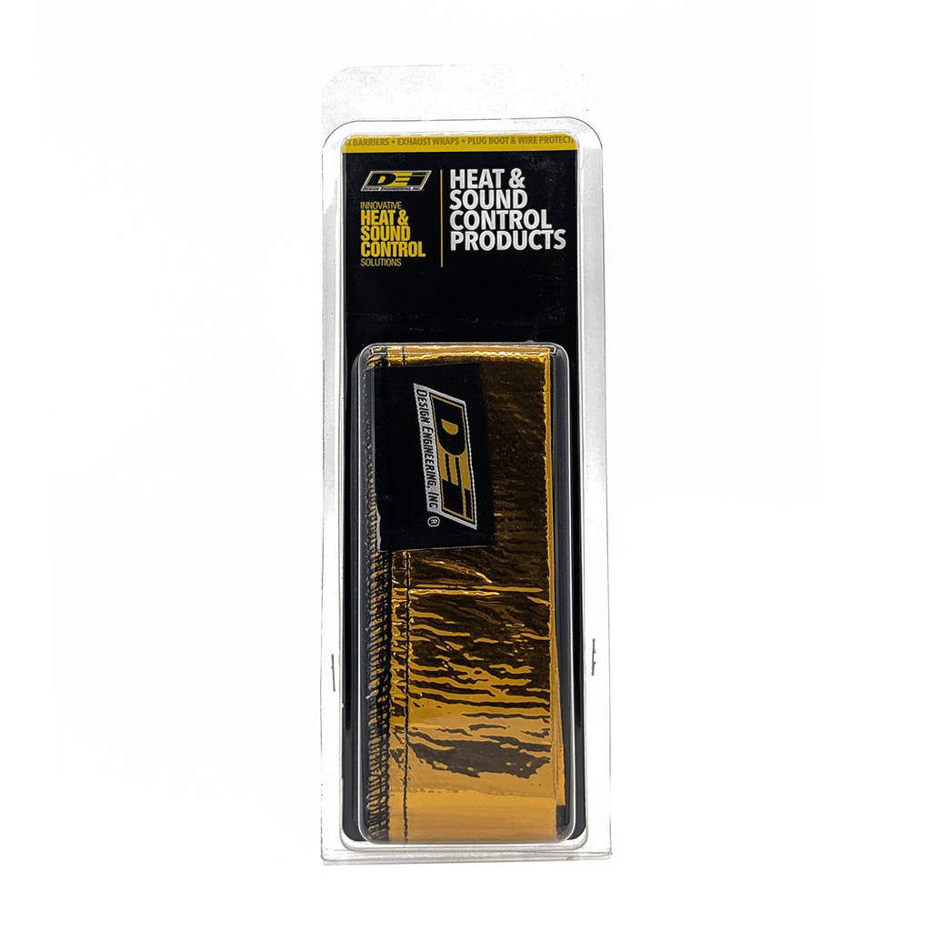 DEI 010915 Термозащита шлангів та проводів Heat Sheath GOLD 1-1/4 "x 36" Photo-1