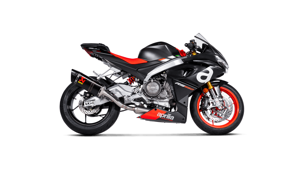 AKRAPOVIC S-A6R3-APLC Вихлопна система Racing Line (Carbon) APRILIA RS 660 / TUONO 660 2021 Photo-1