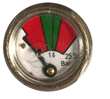 SPARCO MA0142007 Манометр для системи пожежогасіння, 25,5 BAR Photo-0