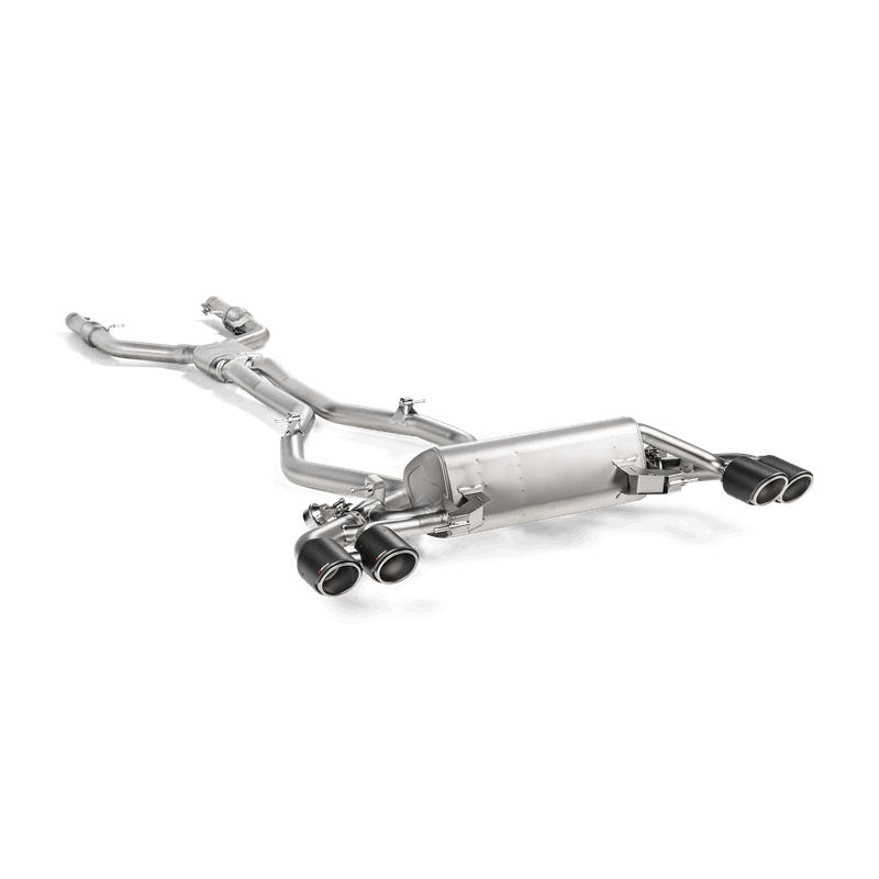 AKRAPOVIC S-AR/TI/1H Вихлопна система Evolution Line (Titanium) для ALFA ROMEO ROMEO Giulia Quadrifoglio Photo-0