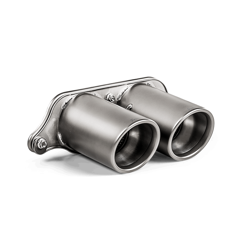 AKRAPOVIC TP-T/S/17/H Насадки вихлопної системи (Titanium) для PORSCHE 911 GT3 Photo-0
