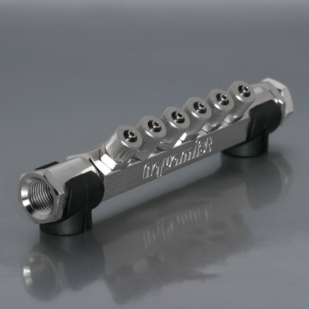 AQUAMIST 806-404 Колектор шестигранний під шланг 4 мм, 6 виходів Photo-1