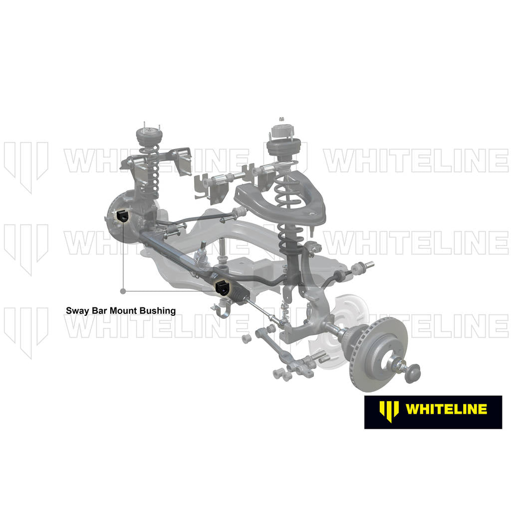 WHITELINE W0407-28 Комплект втулок кріплення переднього стабілізатора поперечної стійкості 28 мм для Nissan 300ZX Z32/Pulsar N14, N15 Photo-1