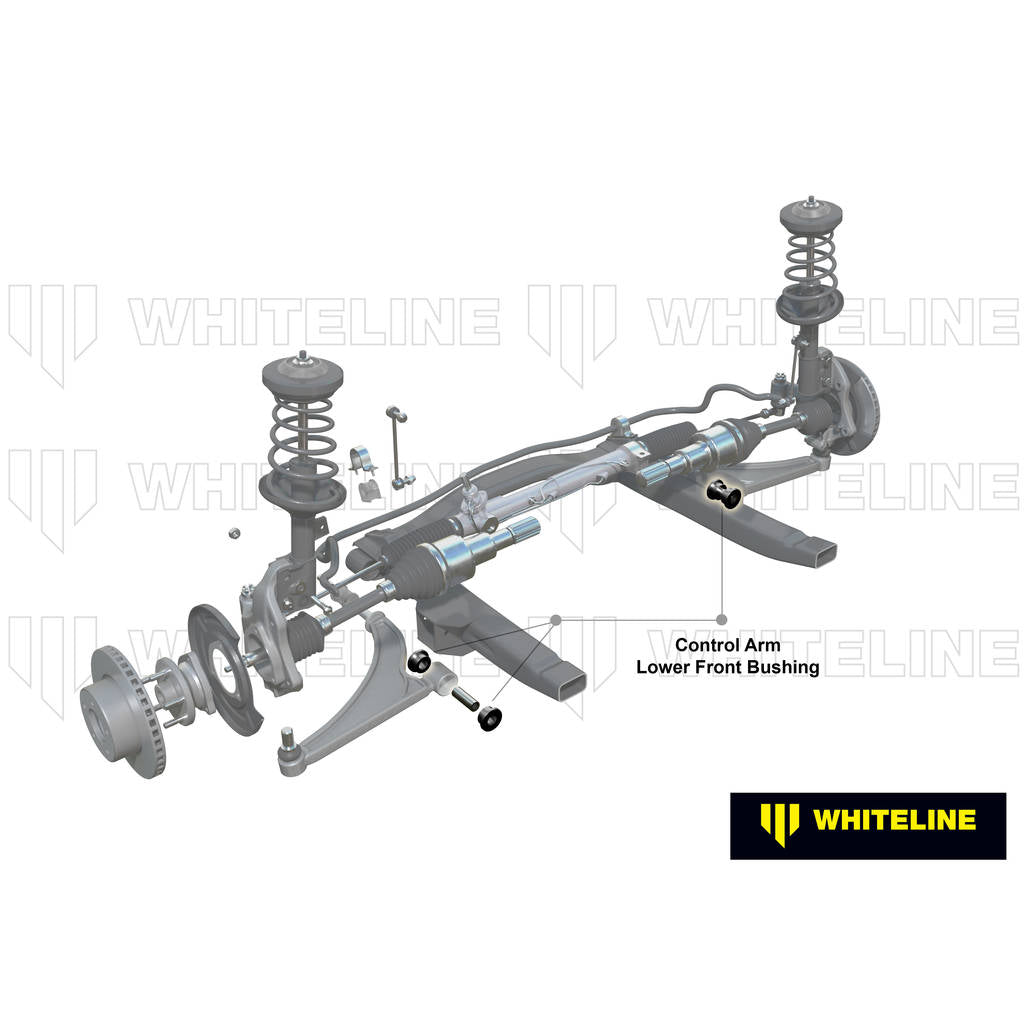 WHITELINE W0503 Комплект внутрішньої передньої втулки переднього нижнього важеля підвіски для Audi/VW PQ35/MQB Fwd/Awd Photo-1