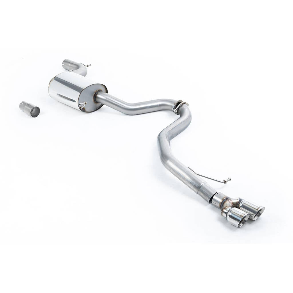 MILLTEK SSXVW293 кат-Бек Twin 80mm GT-80 для VW Jetta Mk6 GLI 2.0 TSI Photo-0