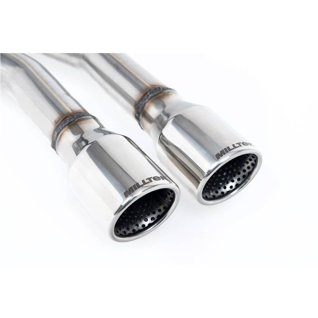 MILLTEK SSXVW064 Кат-Бек Twin 76.2 mm Jet для VW Bora 1.8 T 2wd Photo-1