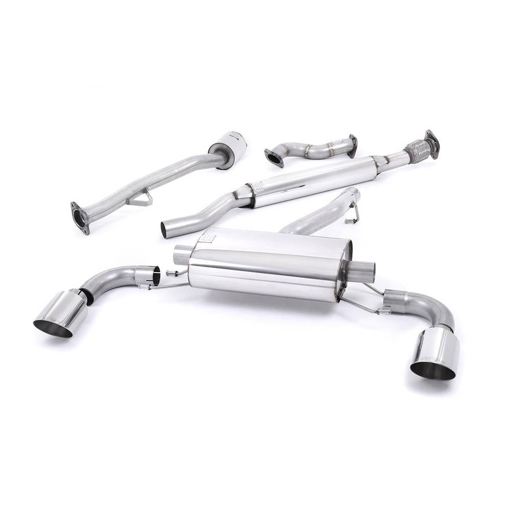 MILLTEK SSXSB032 Primary Кат-бек Dual GT115 для SCION FR-S 2.0 L Photo-0