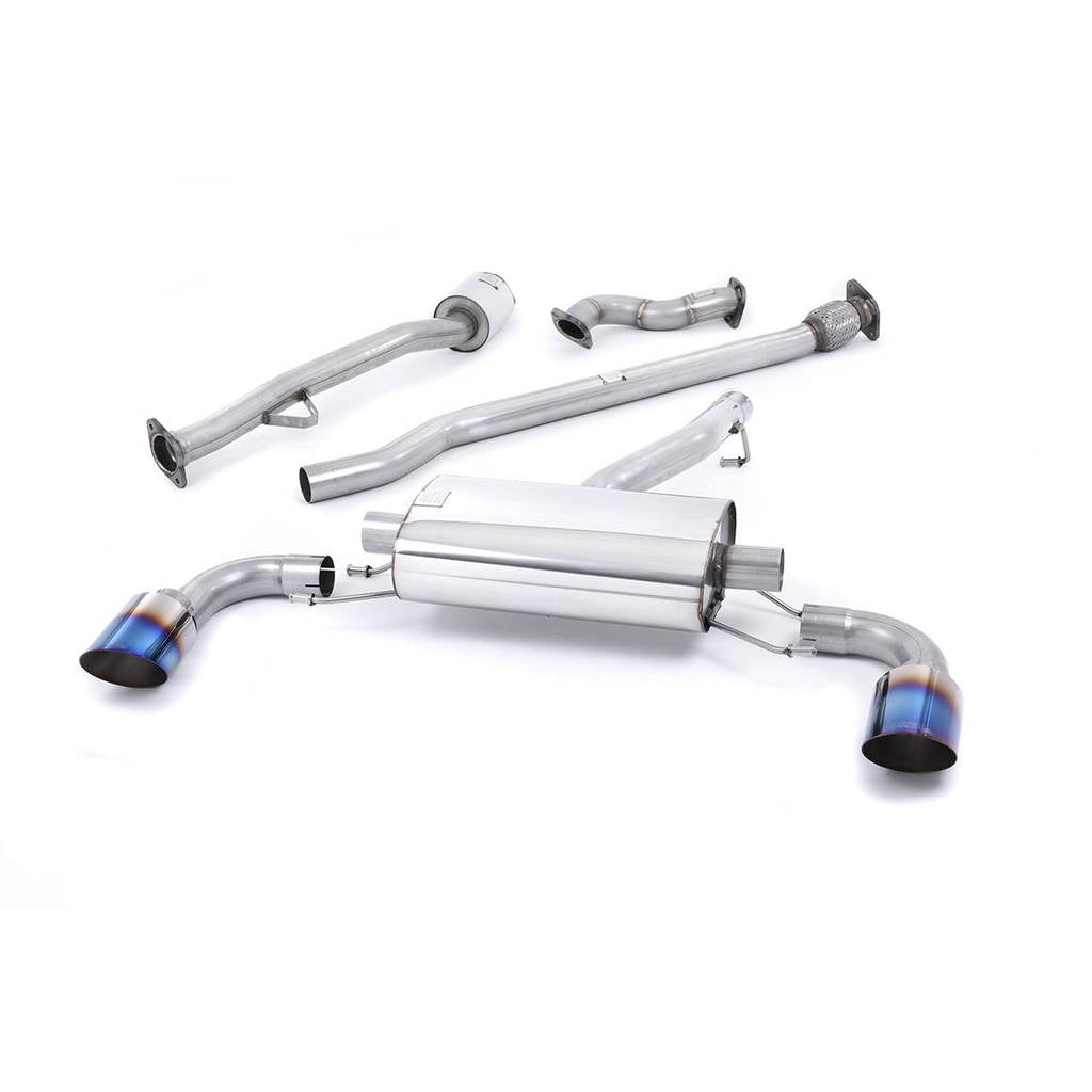 MILLTEK SSXSB039 Primary Кат-бек Dual GT115 для SCION FR-S 2.0 L Photo-0