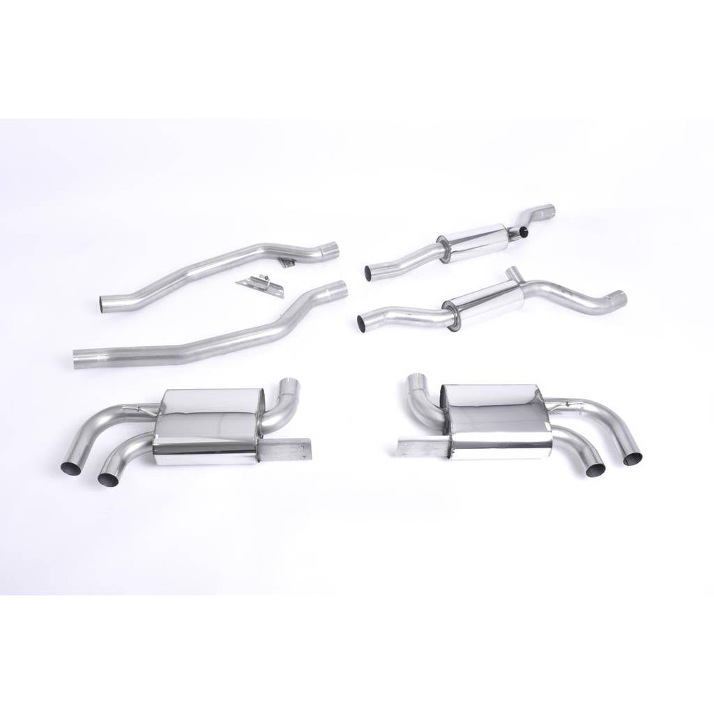 MILLTEK SSXPO109 Кат-бек ECA для PORSCHE Cayenne 958 Turbo 4.8 V8 Photo-0