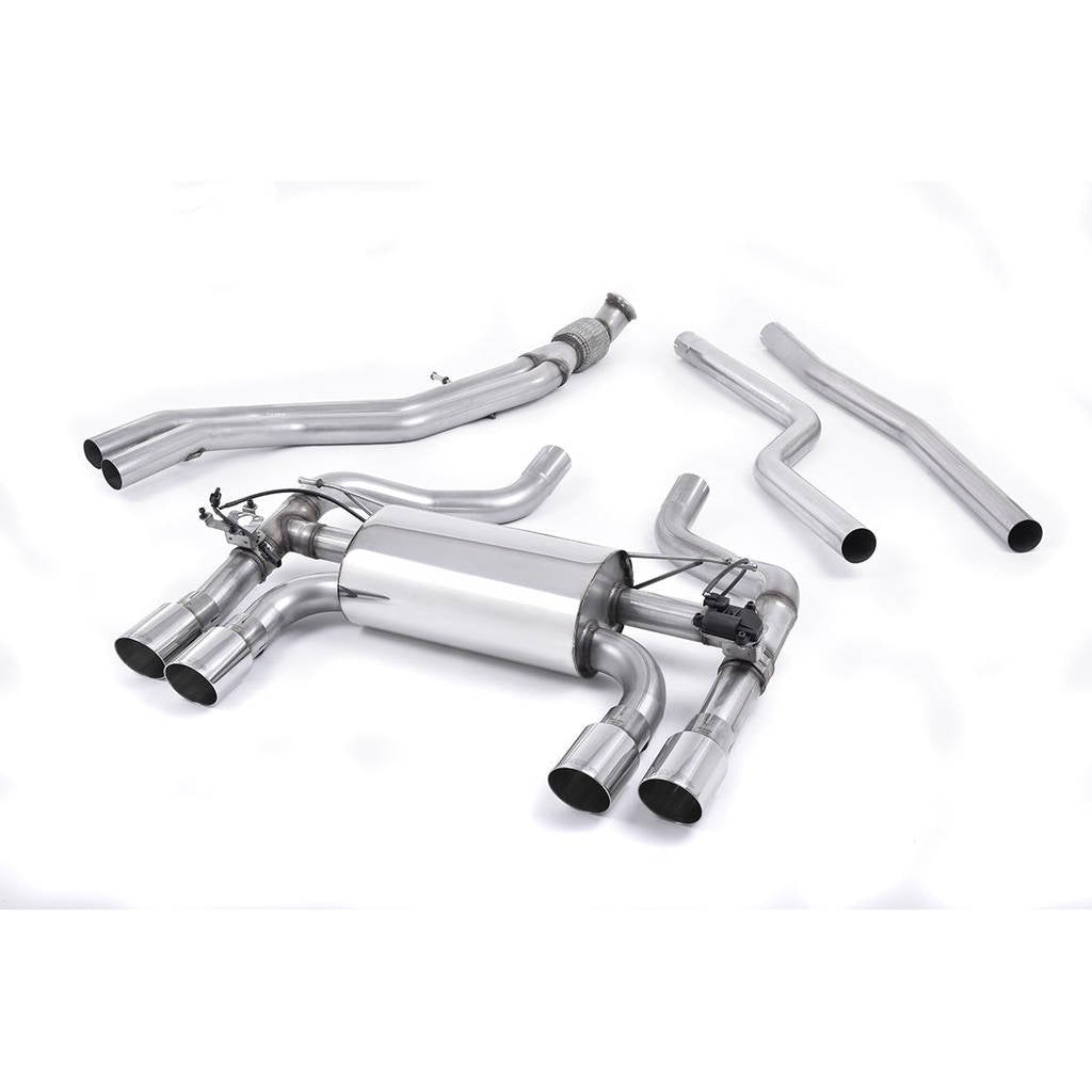 MILLTEK SSXBM1033 Кат-бек Quad 90mm GT90 ECA для BMW 2 Series F87 M2 Coupé Photo-0