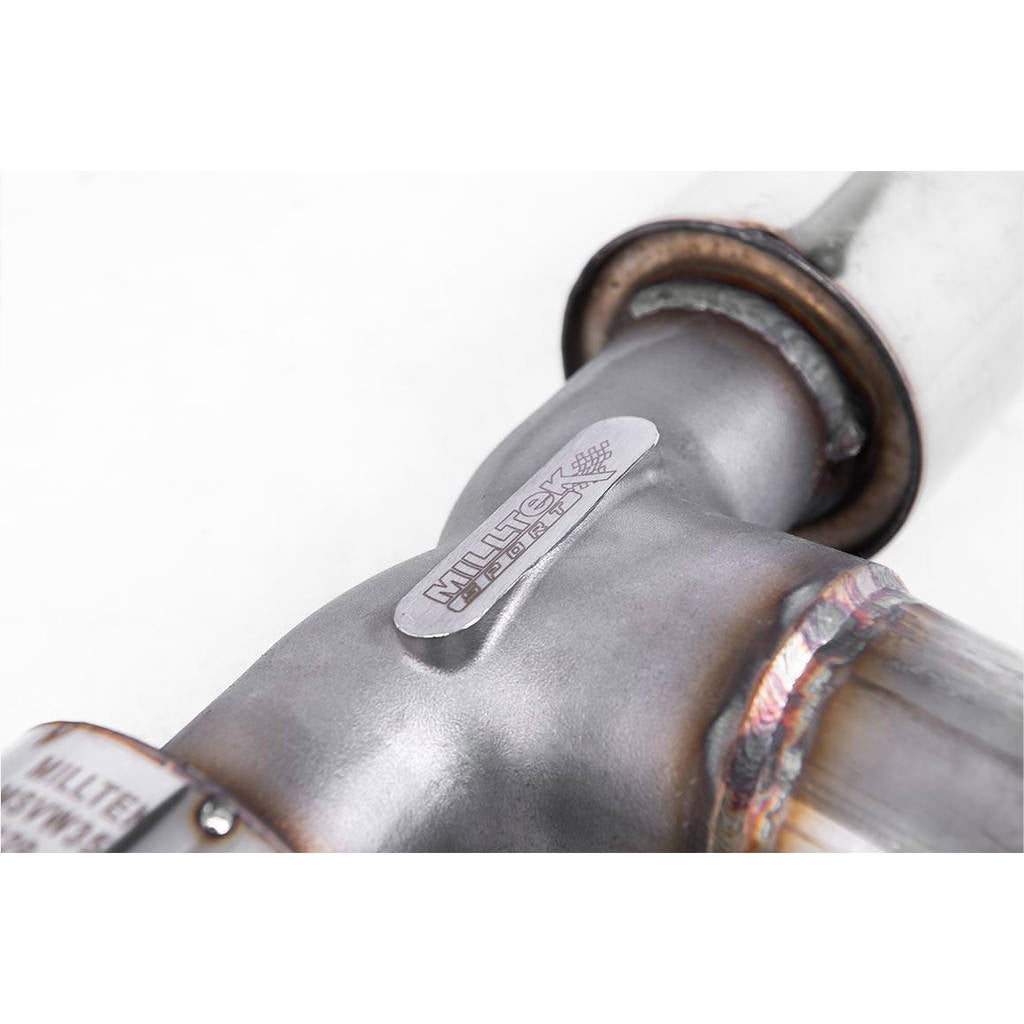 MILLTEK SSXVW189 Particulate Filter-back Dual 100mm GT100B для VW Golf Mk6 GTD 2.0 TDI 170PS Photo-1