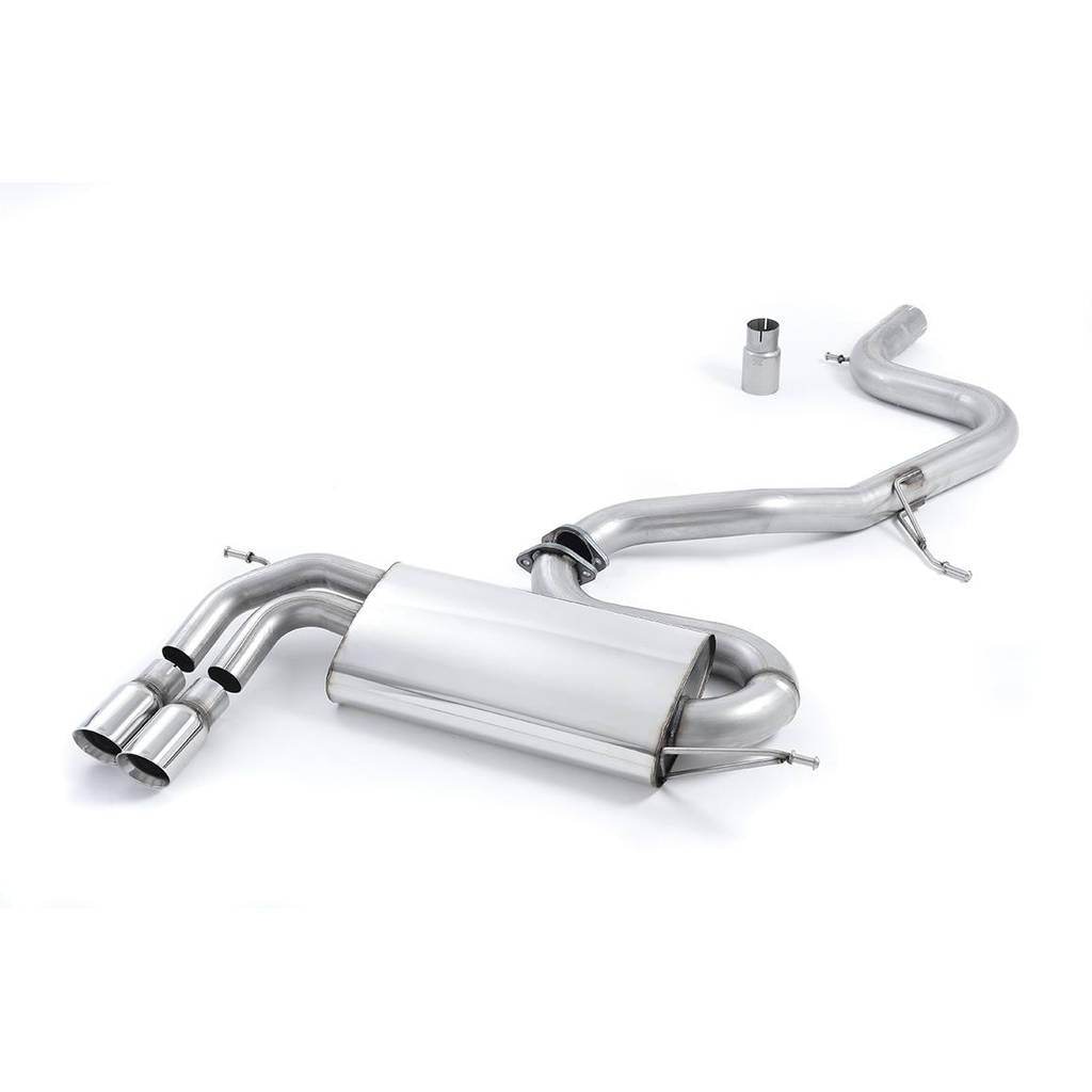MILLTEK SSXVW265 Cat-back Twin 80mm Jet для VW Golf Mk5 GTi 2.0 T FSI Photo-0