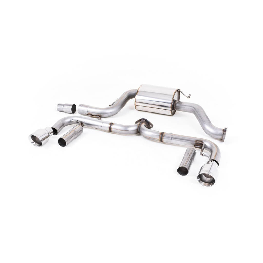 MILLTEK SSXVW343 Кат-бек Dual GT100 для VW Beetle 2.0 TSI (A5 Chassis) Photo-0