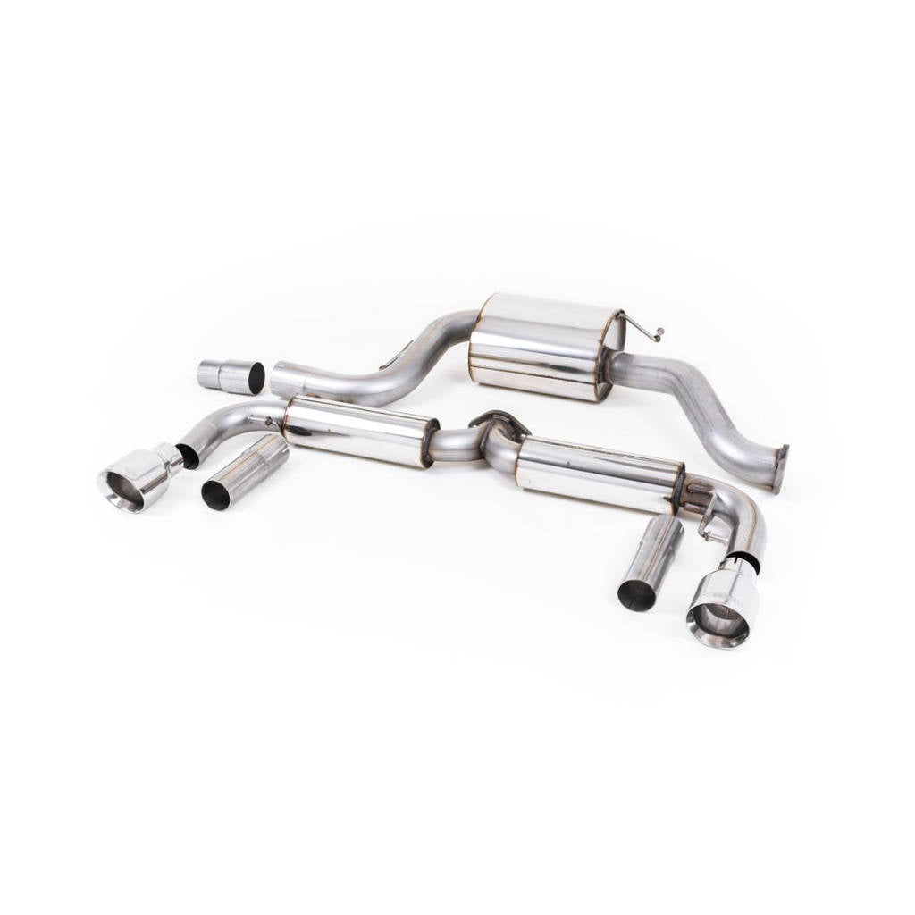 MILLTEK SSXVW346 Кат-бек Dual GT100 для VW Beetle 2.0 TSI (A5 Chassis) Photo-0