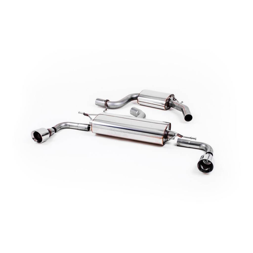 MILLTEK SSXVW114 Кат-бек Dual 100mm GT100 для VW Golf Mk6 GTi 2.0 TSI 210PS Photo-0