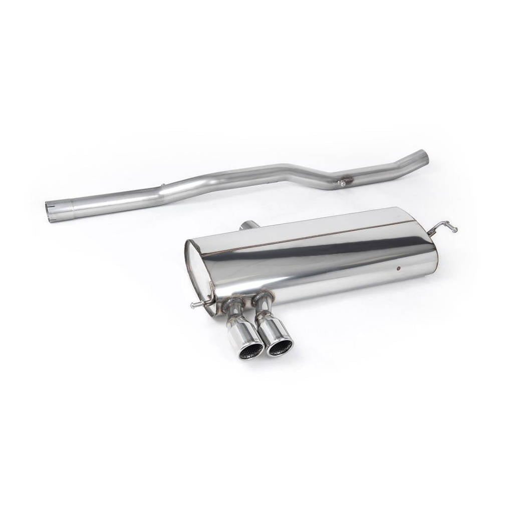 MILLTEK SSXVW075 кат-Бек Twin 76.2 mm Jet для VW Golf Mk4 4-Motion V6 Photo-0