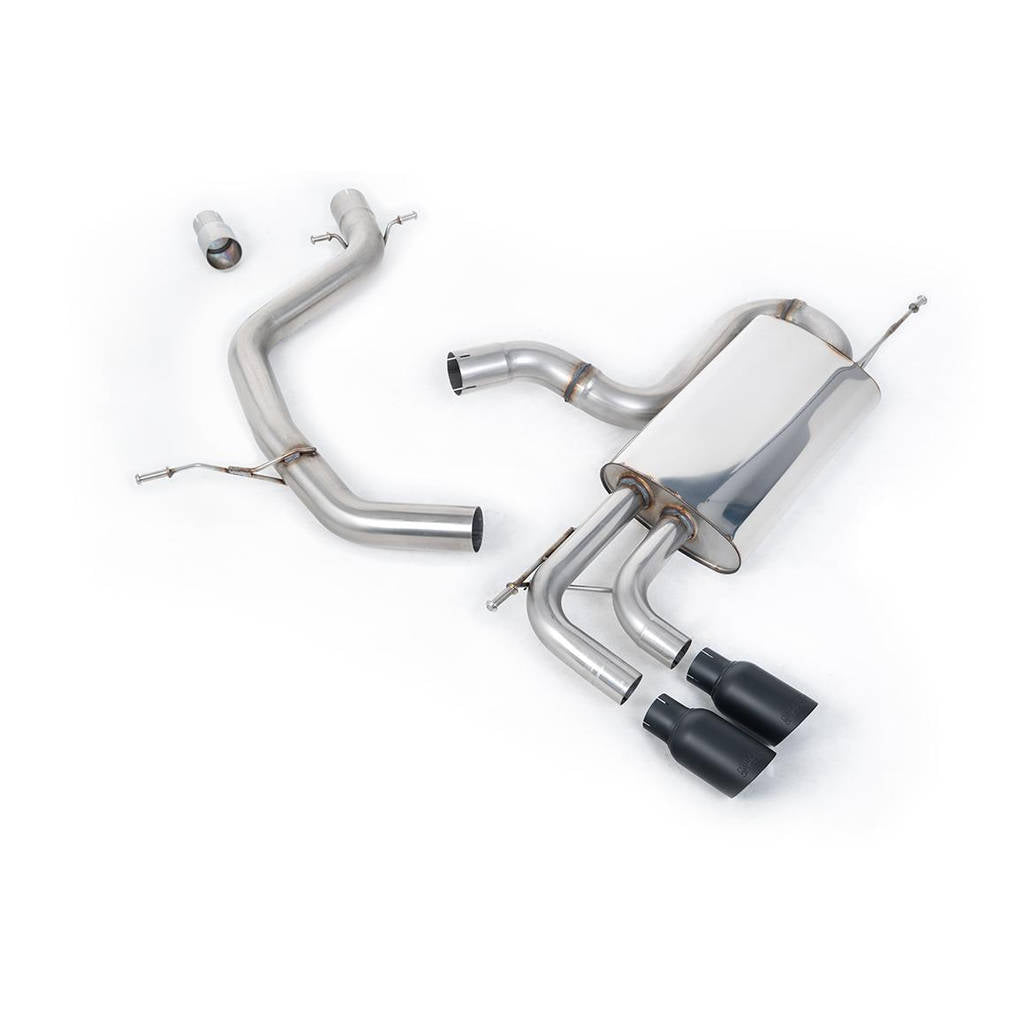 MILLTEK SSXVW330 Кат-бек Twin 80mm GT80 для VW Golf MK6 GT 1.4 TSI 160PS Photo-0