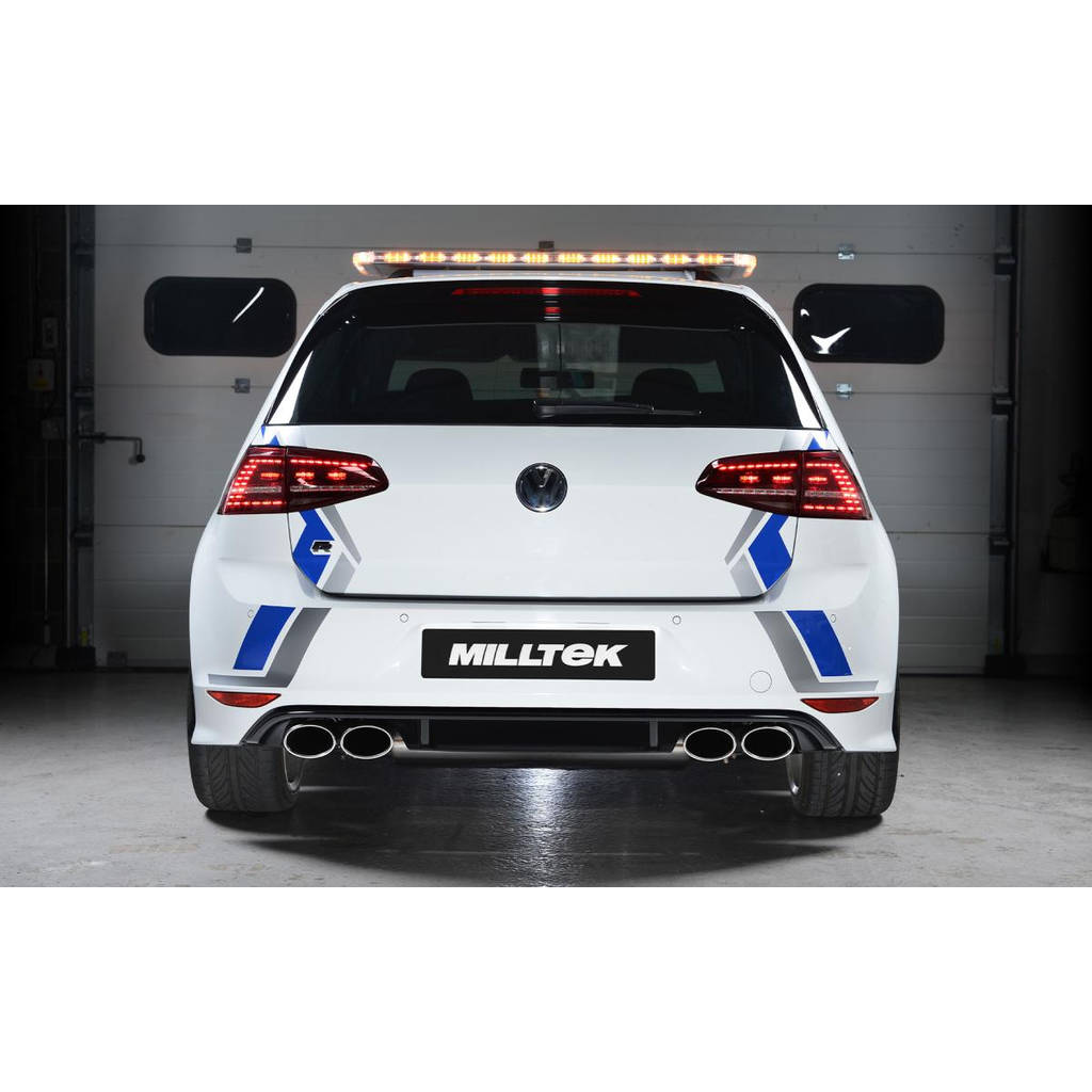 MILLTEK SSXVW259 Cat-back для VW Golf MK7 R 2.0 TSI 300PS Photo-1